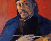 保罗 高更 : Self Portrait with Palette